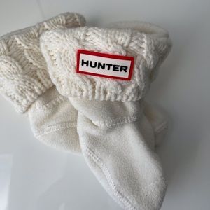 Hunter Original Cable Knit Boot socks (little girl)